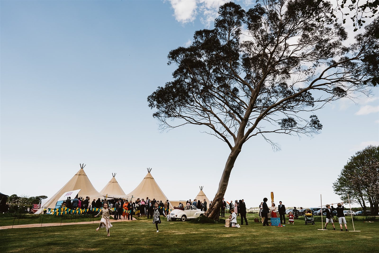 garden wedding cornwall